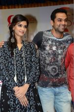 Diana Penty,Abhay Deol sanpped at Welingkar college on 12th Aug 2016